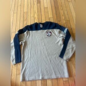 Vintage DISNEY STORE Grumpy sweater men’s size medium V Neck Long Sleeves